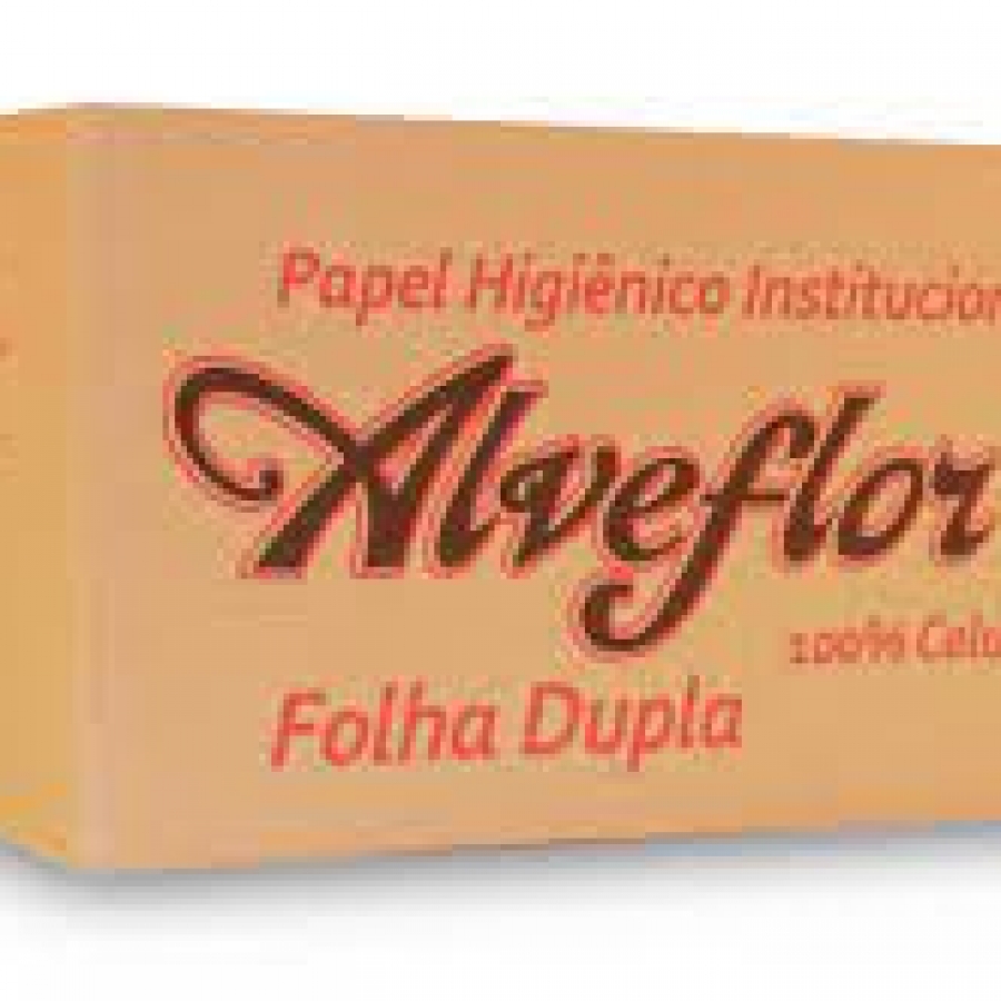 Papel Higiênico Folha Dupla 8x240m Alveflor