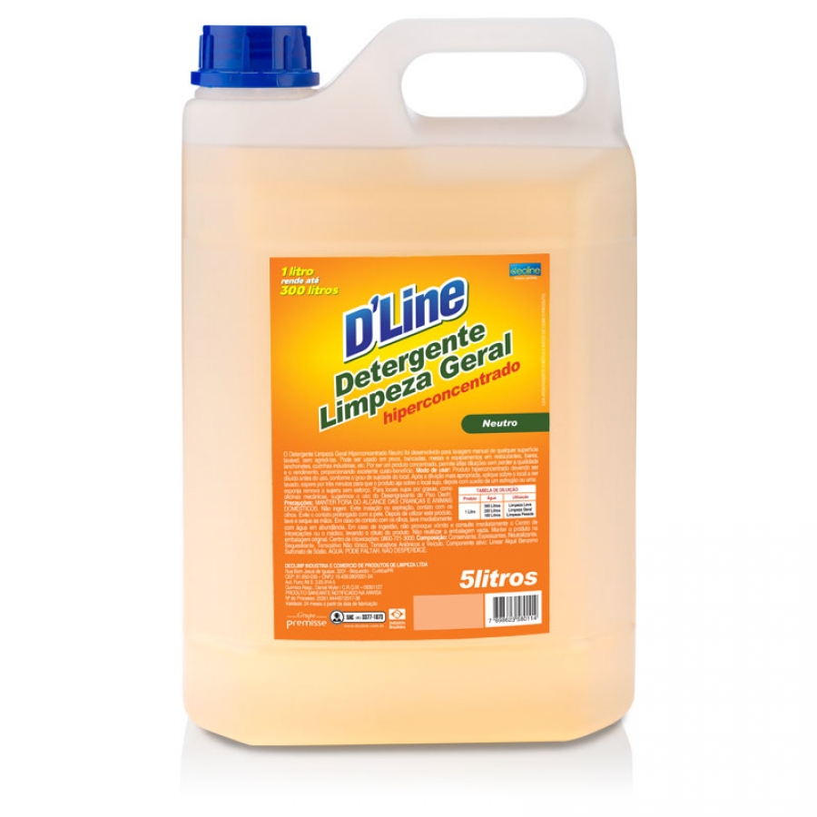 detergente hiperconcentrado 5L Deoline